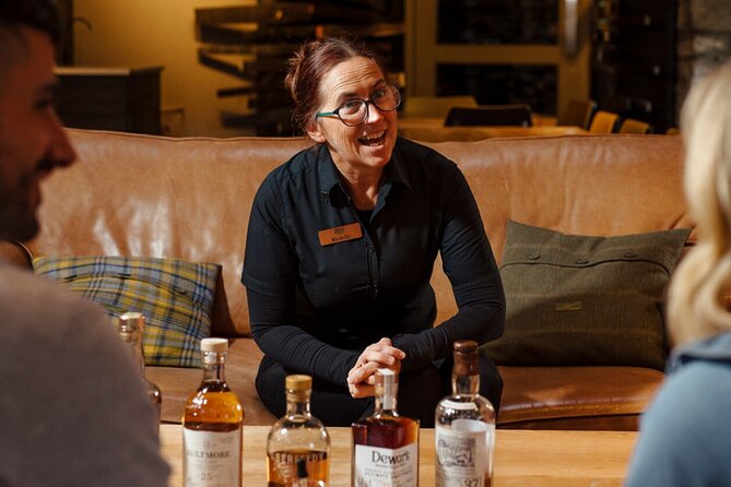 1 Hour Tasting of Rarest & Oldest Whiskies - A comfortable sofa, not a factory floor