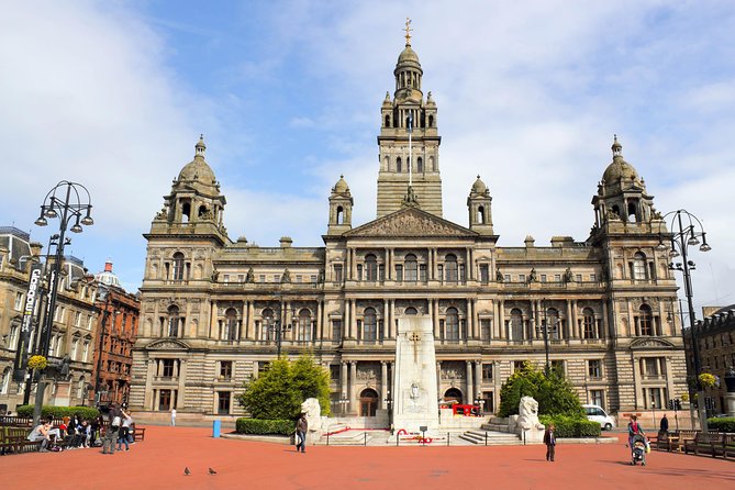 3-Hour Private Glasgow Essentials Tour - The Duke of Wellington statue adds Glasgow humor