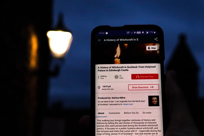 A History of Witchcraft in Edinburgh: A Self-Guided Audio Tour - Key points to know before you go