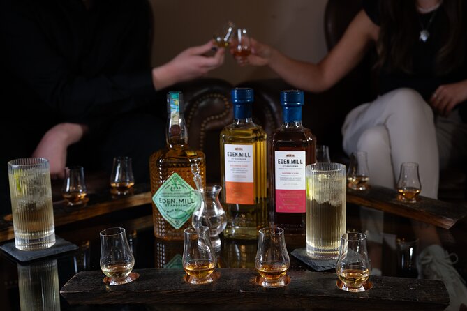 Barrel-top whisky tasting in St Andrews - Two single malts and one blended malt