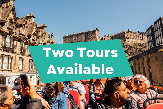 Big Bus Edinburgh Hop-On Hop-Off City and Britannia Bus Tour - Grassmarket, the museum, and the Old Town stops