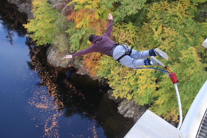 Bungee jump from 40 meters in the stunning valley of Killiecrankie, Scotland - What the Killiecrankie jump actually involves