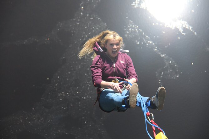 Bungee jump from 40 meters in the stunning valley of Killiecrankie, Scotland - Garry Bridge and the River Garry setting