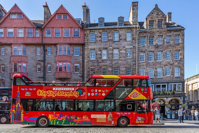 City Sightseeing Edinburgh Hop-On Hop-Off Bus Tour + Kids Go Free - Lothian Road and Grassmarket