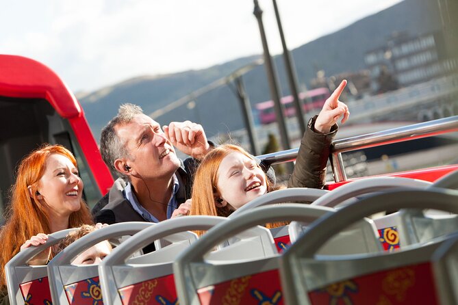 City Sightseeing Edinburgh Hop-On Hop-Off Bus Tour + Kids Go Free - The Mound and Edinburgh Castle views
