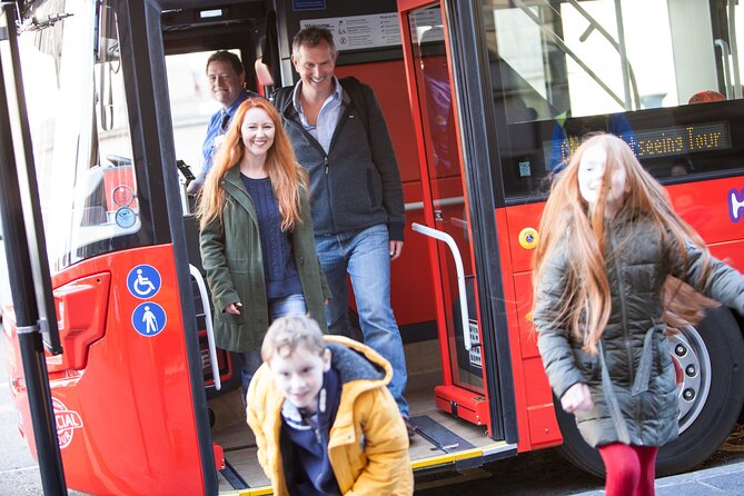 City Sightseeing Edinburgh Hop-On Hop-Off Bus Tour + Kids Go Free - St Andrew Square and John Knox House