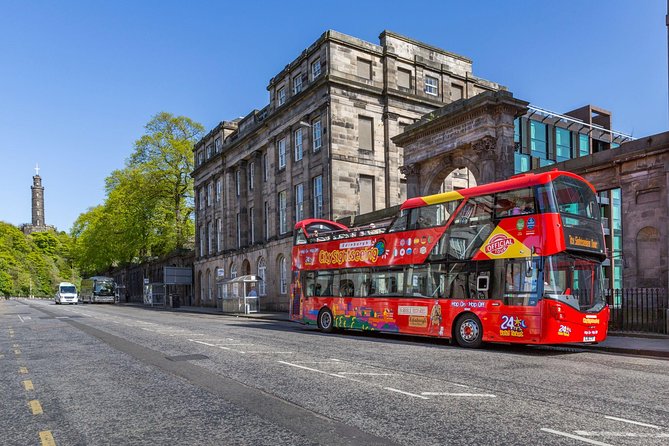City Sightseeing Edinburgh Hop-On Hop-Off Bus Tour + Kids Go Free - Nicolson Square, Chambers Street, and George IV Bridge