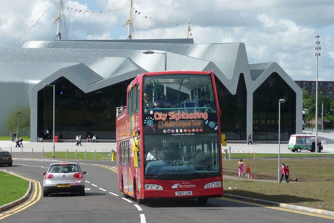 City Sightseeing Glasgow Hop-On Hop-Off Bus Tour - Recorded commentary or a live guide