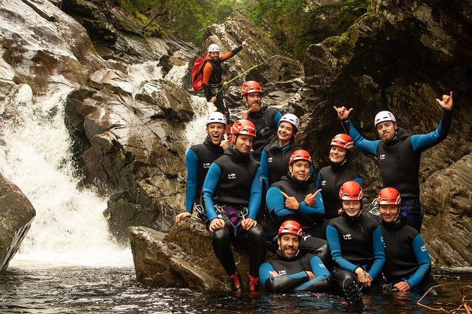 Discover Canyoning at Bruar Falls - How demanding is the three-hour session?