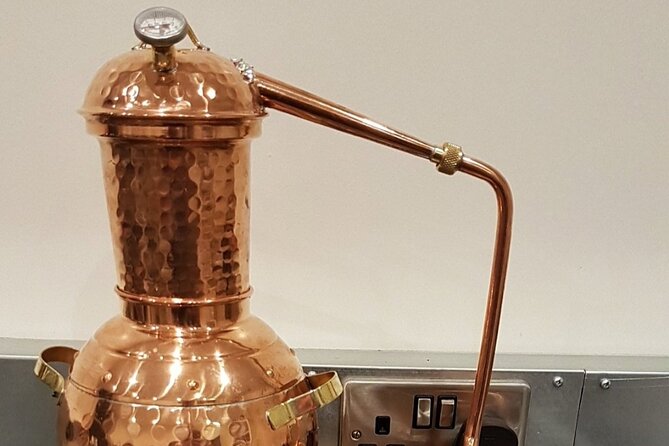 Distill a bottle of Gin on mini copper stills - Bottling, naming, and sealing your Edinburgh souvenir