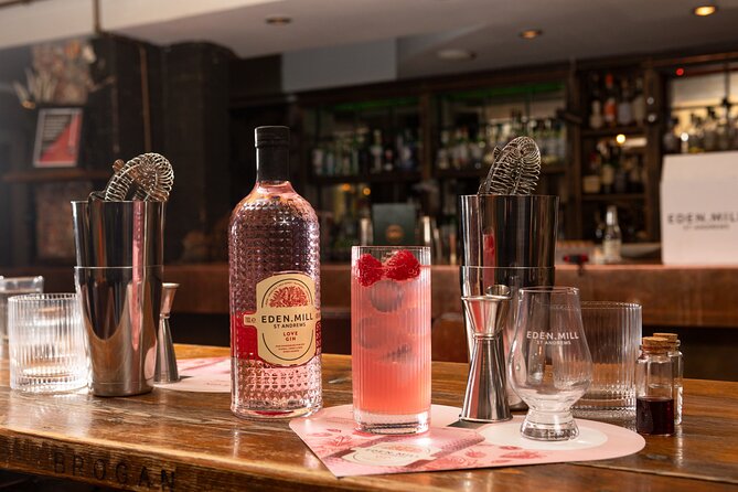 Eden Mill Edinburgh Love Gin Cocktail Masterclass - Key points to know before booking