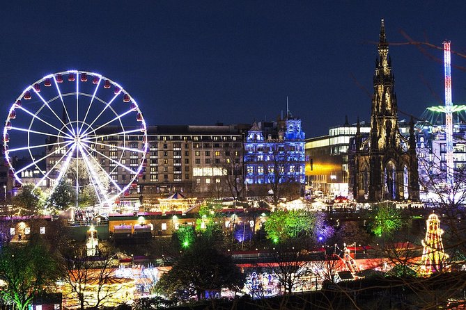 Edinburgh Christmas Tour, Highlights & Hidden Gems with a Local - Princes Street Gardens and the Ice Rink