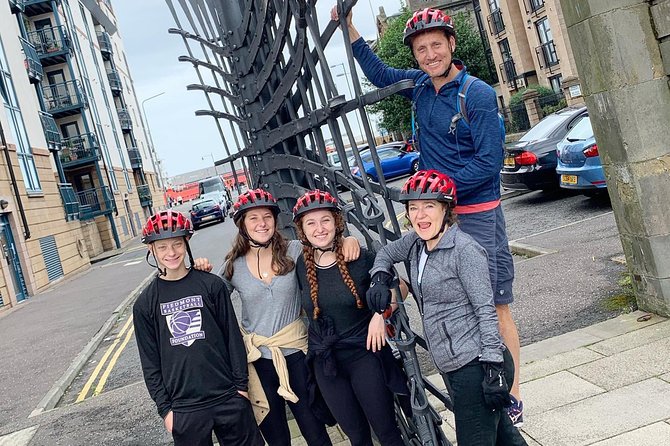 Edinburgh City Bike Tour - Choice of E-Bike or Manual - A quiet route toward Arthur’s Seat