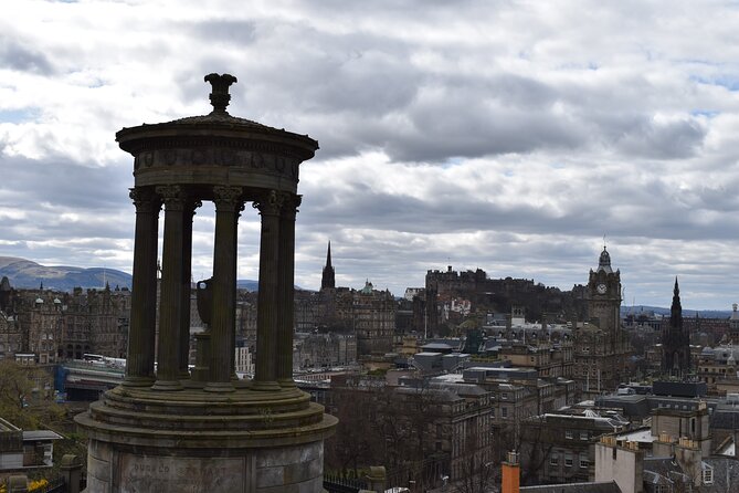 Edinburgh Old Town Private Self-Guided Tour - Grassmarket, with a view toward Princes Street Gardens