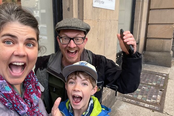 Edinburgh Quest: Self Guided City Walk & Immersive Treasure Hunt - Dynamic Earth and the lower end of the route