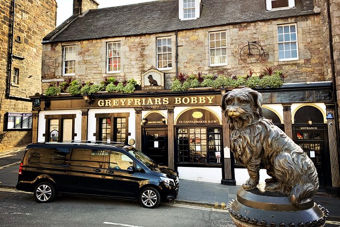 Edinburgh Unveiled: Luxury Private Driving Tour of Edinburgh - Holyroodhouse and the royal end of the Old Town