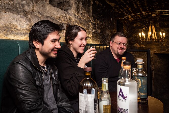 Evolution of Gin and Underground Gin Tasting in Edinburgh | 1hr - Is $37.29 a fair price?