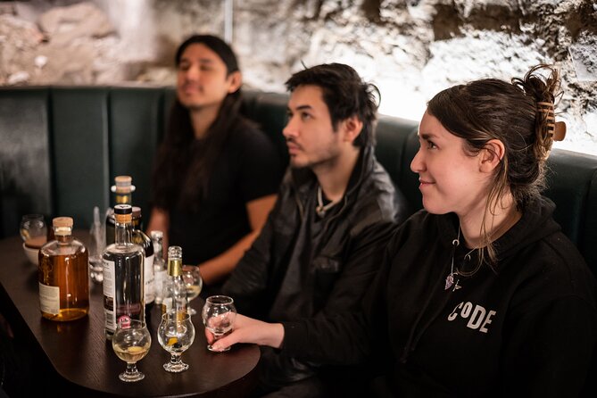 Evolution of Gin and Underground Gin Tasting in Edinburgh | 1hr - What the one-hour schedule feels like