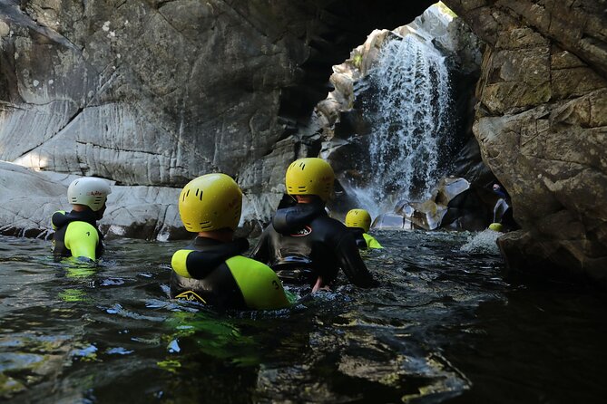 Falls of Bruar Canyoning - Upper Bruar and the waterfall abseil