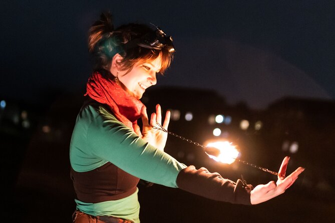 Fire Dancing with Iga - Starting with warm-up and safety
