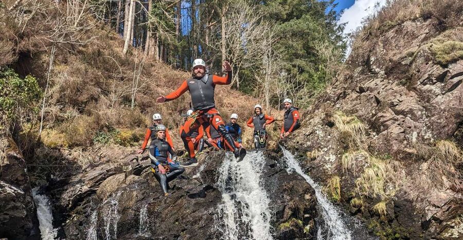 Galloway: Canyoning Adventure Experience - The first 1.5 hours in the canyon