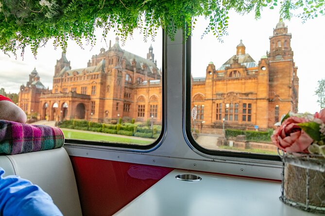 Glasgow Afternoon Tea Experience - The vintage bus is both the charm and the compromise