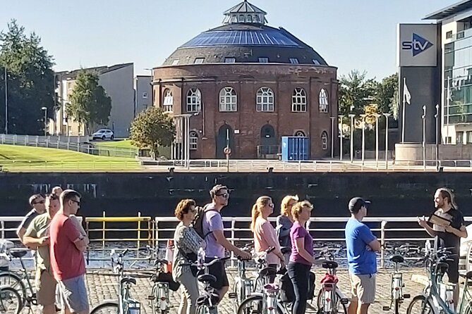 Glasgow City and Clyde Bridges Bike Tour - The SEC Armadillo and the Tall Ship Glenlee