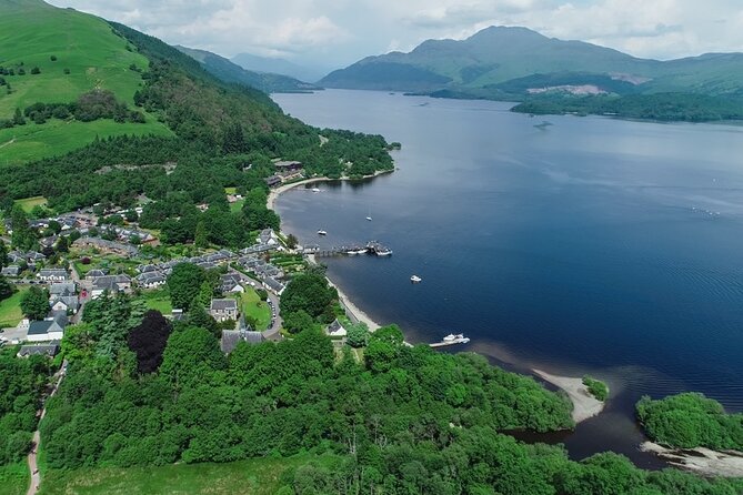 Glasgow; Glencoe, Oban & Highlands Private 11 Hour Tour - Luss and the first look at Loch Lomond