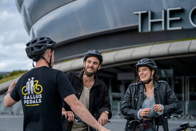 Glasgow Private Bike Tour: Highlights & Hidden Gems - Finnieston Crane and the Clyde Waterfront