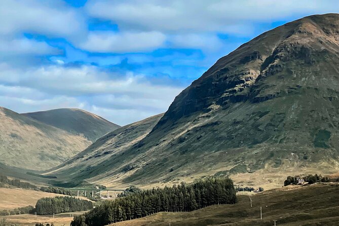 Glenfinnan Viaduct Glencoe and Fort William Tour from Edinburgh - Dalwhinnie and the road toward Fort William