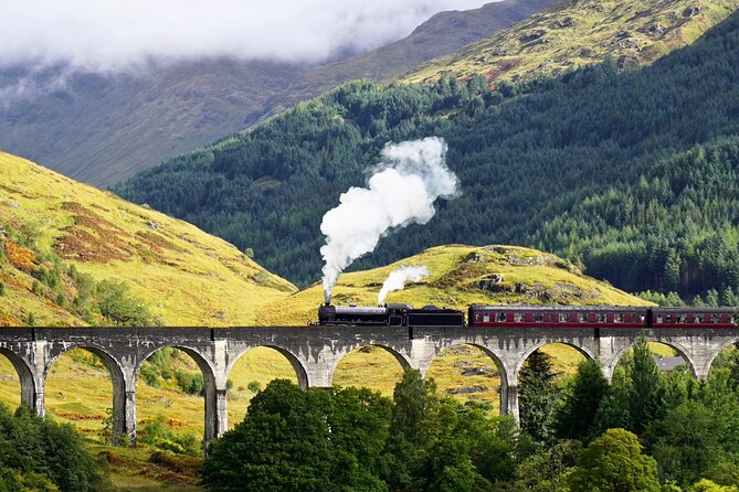 Glenfinnan Viaduct Glencoe Fort William Private Tour Glasgow - Dalwhinnie and the Highland whisky setting