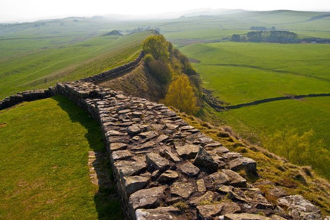 Hadrian's Wall & The Borders Tour from Edinburgh Incl. Admission - Carter Bar marks the Scotland and England border