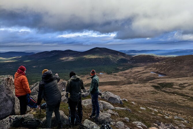 Hiking Adventure to Ben Macdui Scotland - Reaching Ben Macdui across open mountain ground