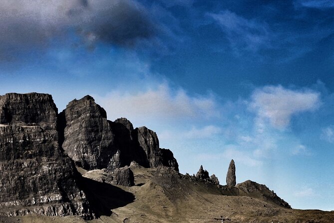 Isle of Skye and Fairy Pools Day Tour leaving from Portree - The Old Man of Storr From a Viewpoint