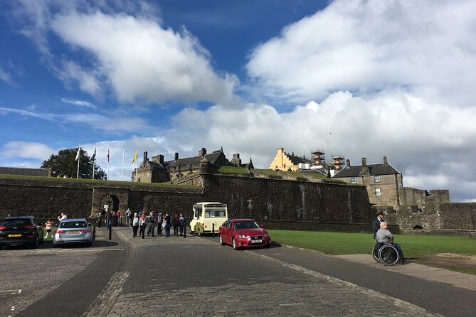 Luxury/Private Day Tour Glasgow to Stirling/Falkirk/Distillery - Stirling Castle in a 90-minute visit