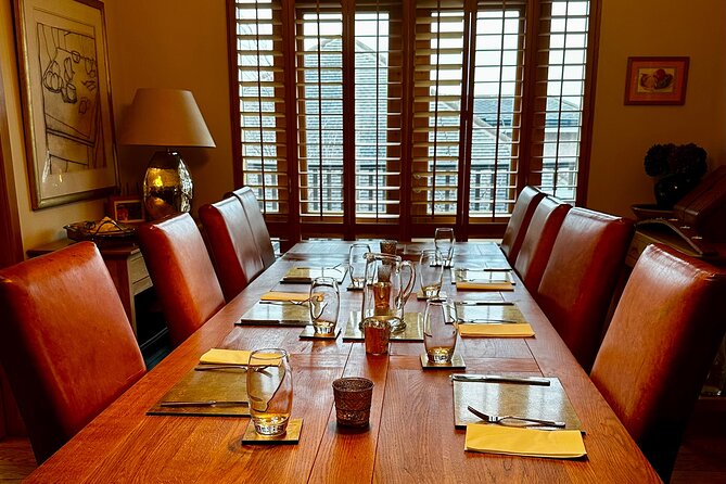 Modern Scottish Cooking Class & Lunch in Chef's Edinburgh Home - Edinburgh views from the dining table