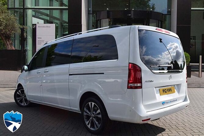 Private airport transfer from Edinburgh to Glasgow Airport - The drive from Edinburgh toward Glasgow Airport
