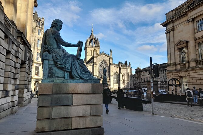 Private Edinburgh Old Town and Royal Mile Walking Tour - Writers at Makar’s Court