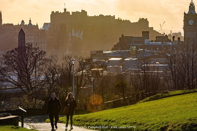 Private Full-Day Walking Tour in Edinburgh with Edinburgh Castle - New Town, Princes Street Gardens, and Heriot Row