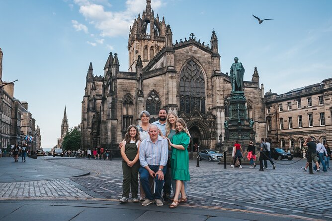 Private Photoshoot with Views of World Famous Edinburgh Castle - Why a private Edinburgh photoshoot can be worth your time
