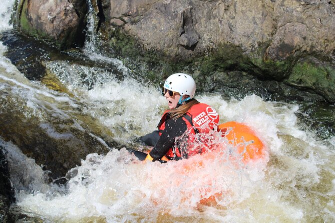 RIVER TUBING on the River Tummel | Pitlochry, Scotland - Arriving at the River Tummel meeting point