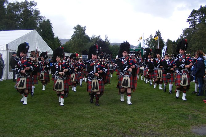 Round-Trip Transportation to the Braemar Highland Games from Edinburgh - Arriving at Braemar and finding the action