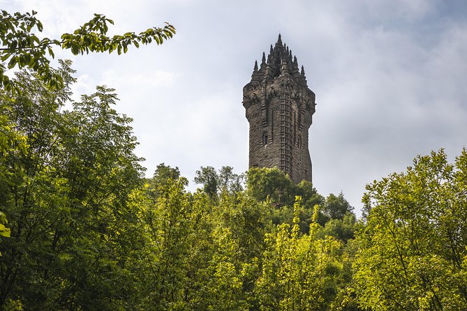 Scottish Highlands Day Trip and Edinburgh Military Tattoo - Early morning views of Stirling and the Kelpies