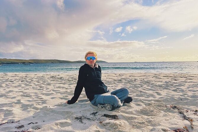 Shetland Hop on Hop Off Bus Tour from Lerwick - Clickimin Broch and the first local stops