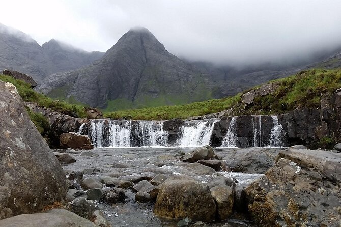Skye Fairy Pools/ Fairy Glen/ Kilt rock / Old Man Storr - Eilean Donan Castle and the first useful break