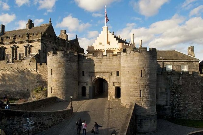 Stirling Castle The Trossachs & Loch Lomond - Callander and the Bracklinn Falls Bridge stop