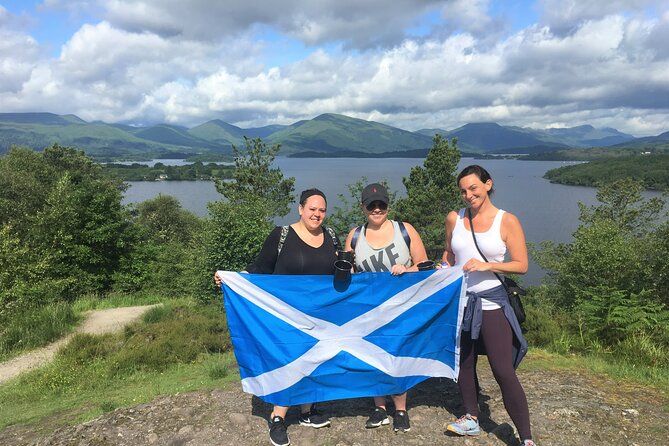 Stirling Castle, Whisky & Kelpies Tour starting Edinburgh - Balmaha and the Highland fault line