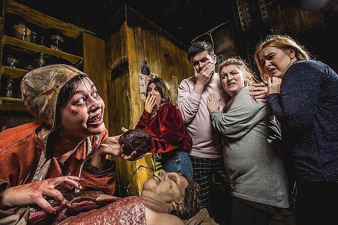 The Edinburgh Dungeon Entrance Ticket - Agnes Finnie and the Witch Trial