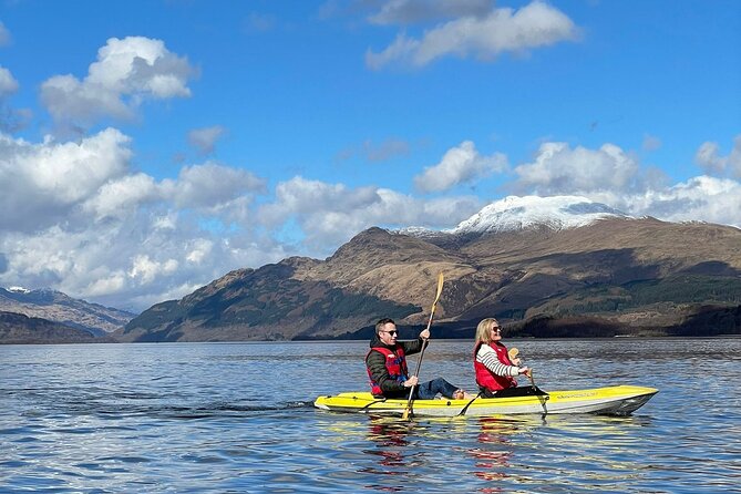 Twin Kayak Hire - Who will enjoy this Loch Lomond outing